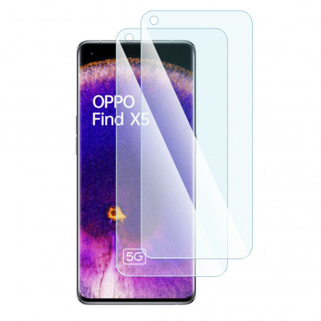 Verre Fléxible Dureté 9H pour Smartphone Oppo Find X5 (Pack x2)