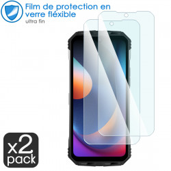 Verre Fléxible Dureté 9H pour Smartphone DOOGEE S100 (Pack x2)