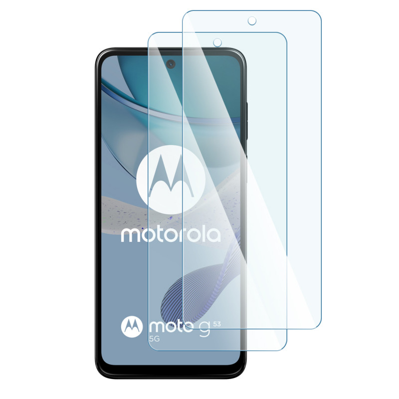 Verre Flexible Dureté 9H pour Smartphone Motorola Moto G53 5G (Pack x2)