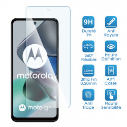 Verre Flexible Dureté 9H pour Smartphone Motorola Moto G23 5G (Pack x2)