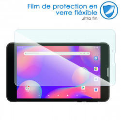 Protection en Verre Fléxible pour Tablette Logicom La Tab Link 74 7 Pouces