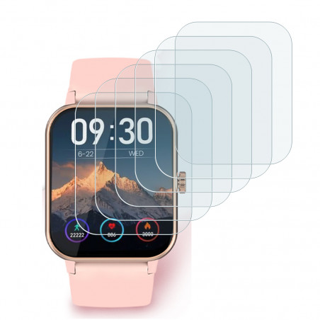 [Pack x6] Protection Écran Verre Flexible pour IOWODO Montre Connectée