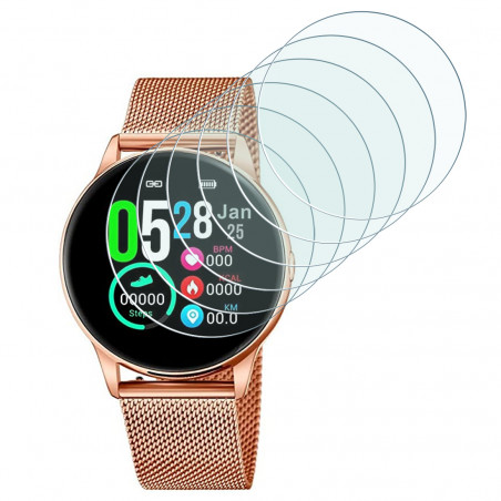 [Pack x6] Protection Écran Verre Flexible pour Montre Femme INEYES 1.32 pouces