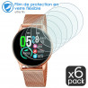 [Pack x6] Protection Écran Verre Flexible pour Montre Femme INEYES 1.32 pouces