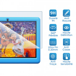 Protection d'écran en Verre Flexible compatible pour Tablette Blackview TAB 7 Kids