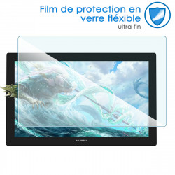 Protection en Verre Fléxible pour HUION Kamvas Plus 23.8" Tablette Graphique
