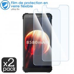 Verre Fléxible Dureté 9H pour Smartphone Hammer Professional BS21 (Pack x2)