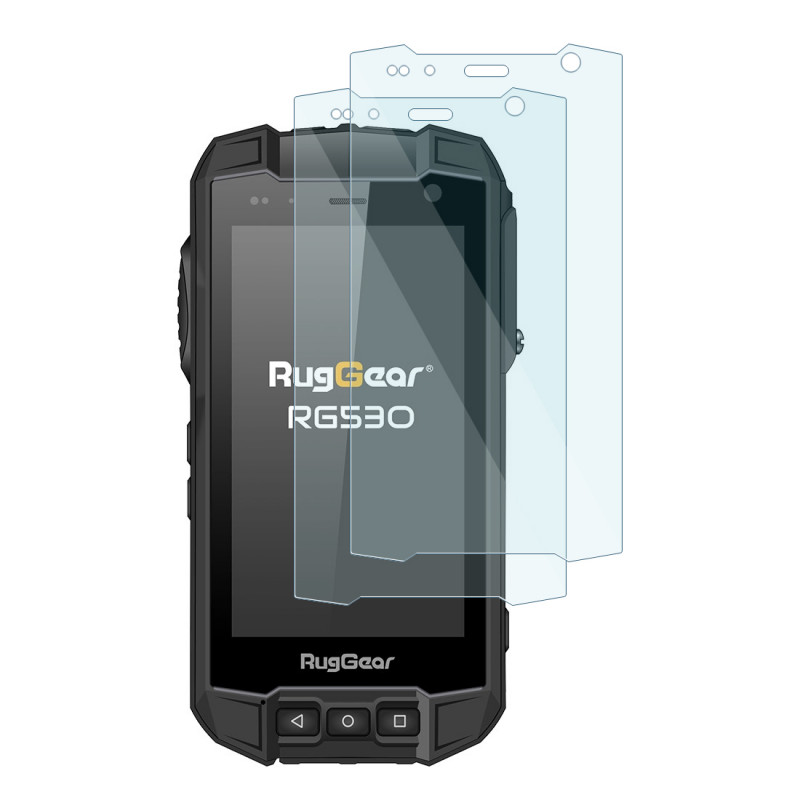 Verre Fléxible Dureté 9H pour Smartphone RugGear RG530 (Pack x2)