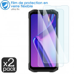 Verre Flexible Dureté 9H pour Smartphone Doogee V30T (Pack x2)