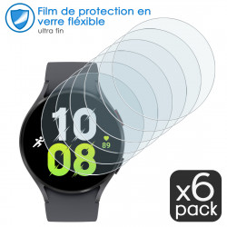 [Pack x6] Verre Fléxible Dureté 9H pour Samsung Galaxy Watch5 Bluetooth (44mm) Montre connectée