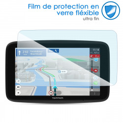 Film de Protection en Verre Flexible pour TomTom GPS Voiture GO Classic, 6 Pouces