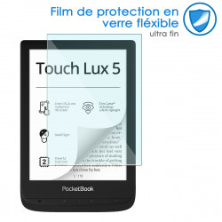 Protection écran en Verre Fléxible pour Liseuse PocketBook Touch Lux 5