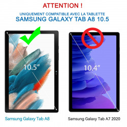 Écran Protection en Verre Trempé pour Samsung Galaxy Tab A8 10,5" 2022