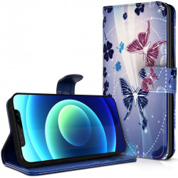 Étui Portefeuille (HF06 4-D) pour Smartphone Logicom Five Pro