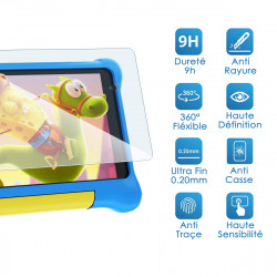 Protection en Verre Fléxible compatible pour PlimPad Kids Tablette 10 pouces