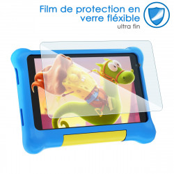 Protection en Verre Fléxible pour Fullant Tablette Enfants,10 Pouces