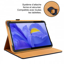 Étui Housse de Protection (R05-Bleu Foncé) pour Tablette Archos T101 WIFI 10,1 pouces