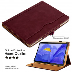 Étui Housse de Protection (R05-Bordeau) pour Tablette Archos T101 WIFI 10,1 pouces