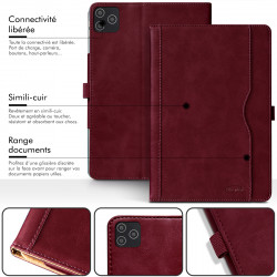 Étui Housse de Protection (R05-Bordeau) pour Tablette DUODUOGO S5e