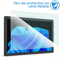 Protection en Verre Fléxible compatible pour JHZL Tablette 10,1 Pouces