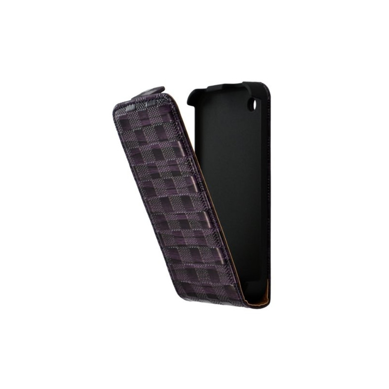 Housse étui coque pour Apple Iphone 3G / 3GS couleur violet + Film de protection