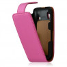 Housse coque étui pour Samsung S5830 Galaxy Ace couleur rose + film