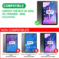 Protection en Verre Fléxible pour Tablette Lenovo Tab M10 3rd Gen (10.1 pouces)