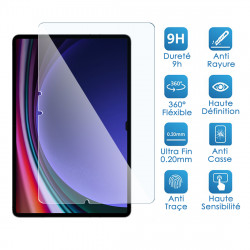 Écran Protection en Verre Trempé pour Samsung Galaxy Tab S9 (11 pouces)