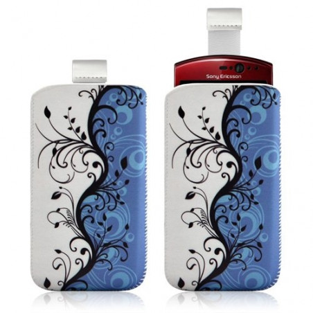 Housse coque étui pochette pour Sony Ericsson Xperia Kyno avec motif