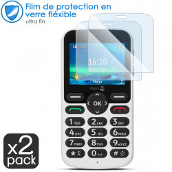 Protection Ecran Verre Fléxible Dureté 9H pour Artfone Téléphone sénior (Pack x2)