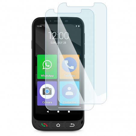 Protection Ecran Verre Fléxible Dureté 9H pour Mobile SPC ZEUS 4G (Pack x2)