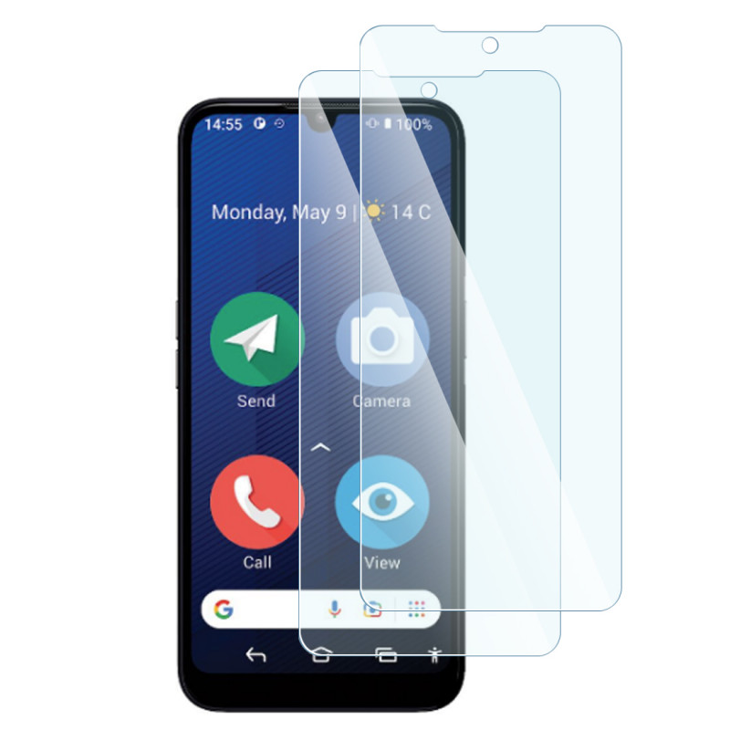 Verre Fléxible Dureté 9H pour Smartphone Doro 8200 Plus (Pack x2)