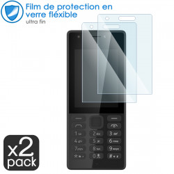 Verre Fléxible Dureté 9H pour Smartphone Nokia 216 (Pack x2)