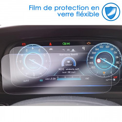 Protection d'écran pour Cockpit Virtuel Hyundai i20/ N/N Line 2021 2022 2023 (10,25 pouces)