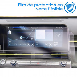 Protection d'écran pour Hyundai Kona SX2 2024 2025 Panoramic Display (12,3 pouces - Pack x2)