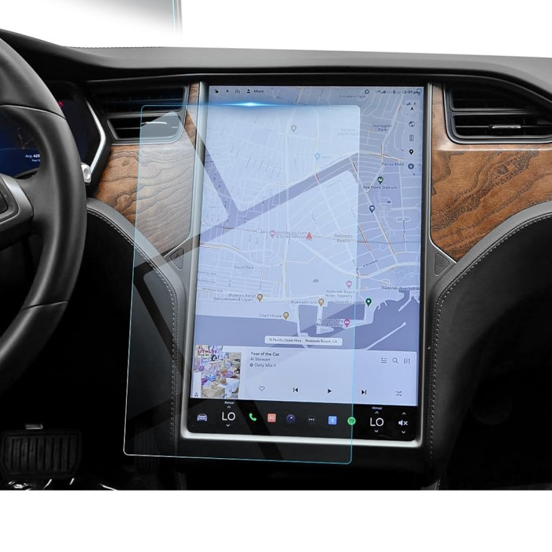 Protection d'écran pour Tesla Model X 2017-2020 / Model S 2015-2020 (17 pouces)