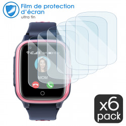 [Pack x6] Protection Écran Verre Flexible pour Montre Enfant Winnes 1,4 pouces