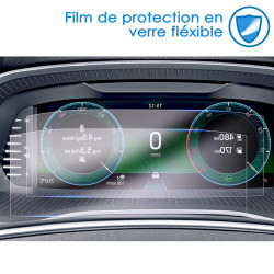 Protection d'écran pour Octavia 4 Kamiq Fabia Scala 2020-2023 2024 Virtual Cockpit (10.25 Pouces - Pack x2)