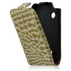 Housse étui coque style crocodile pour Samsung Champ Duos E2652