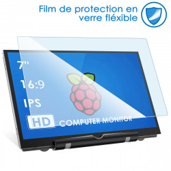 Protection en Verre Fléxible pour KOORUI Ecran Portable 15.6 Pouces