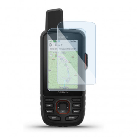 Verre Fléxible Dureté 9H pour GPS Garmin GPSMAP 66i  (Pack x2)