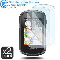 (Pack x2) Film de Protection en Verre Flexible pour GPS Garmin Edge Explore 2 (3 Pouces)