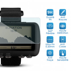 Film de Protection en Verre Flexible pour GPS Garmin Foretrex 801