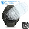 [Pack x6] Film de Protection pour Montre Connectée Garmin Instinct 2X - Solar - 50 mm