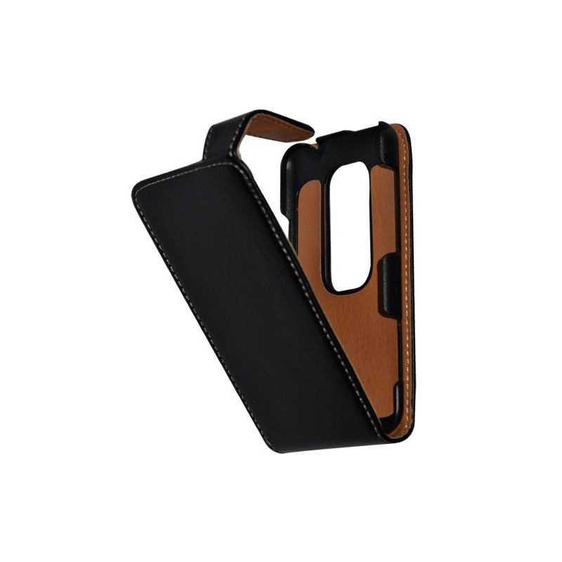 housse coque étui noir pour HTC Evo 3D + Film de protection d'écran