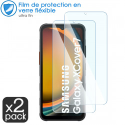 Protection écran en Verre Fléxible pour Samsung Galaxy Xcover 7 (Pack x2)