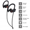 copy of Écouteurs Bluetooth Tour d'Oreille Noir pour Archos Oxygen 57