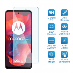 Verre Flexible Dureté 9H pour Smartphone Motorola Moto G04 (Pack x2)