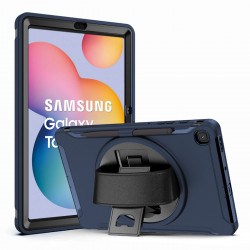 Coque Protection Intégrale Support (Noir) pour Samsung Galaxy Tab S6 Lite P615