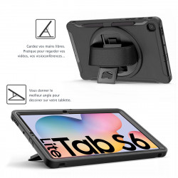 Coque Protection Intégrale Support (Noir) pour Samsung Galaxy Tab S5E SM-T720